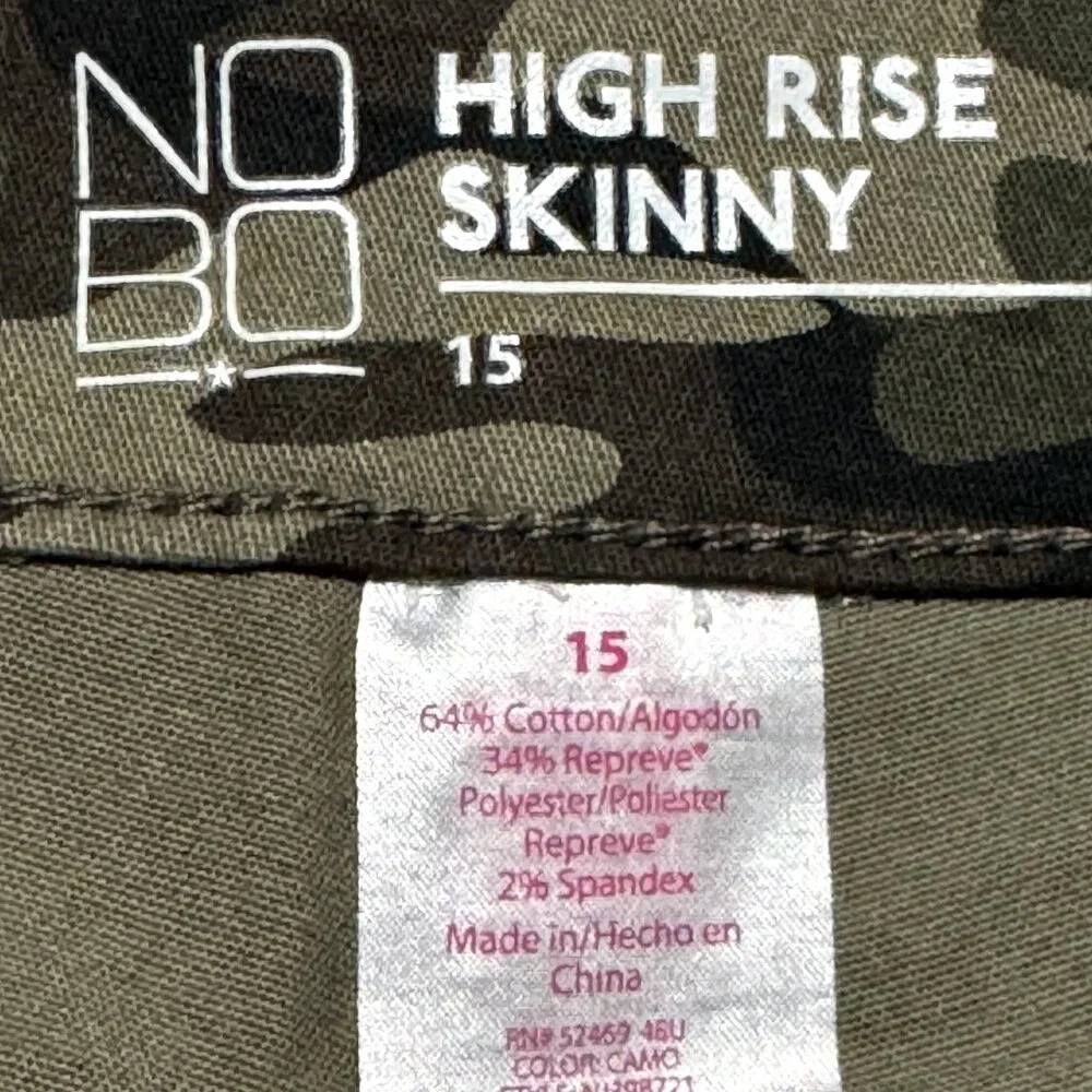 Women High Rise Skinny Jeans Size 15 - Picture 2 of 3